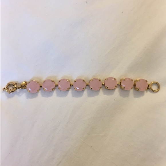 J.Crew Pink Stone Bracelet - Picture 2 of 5